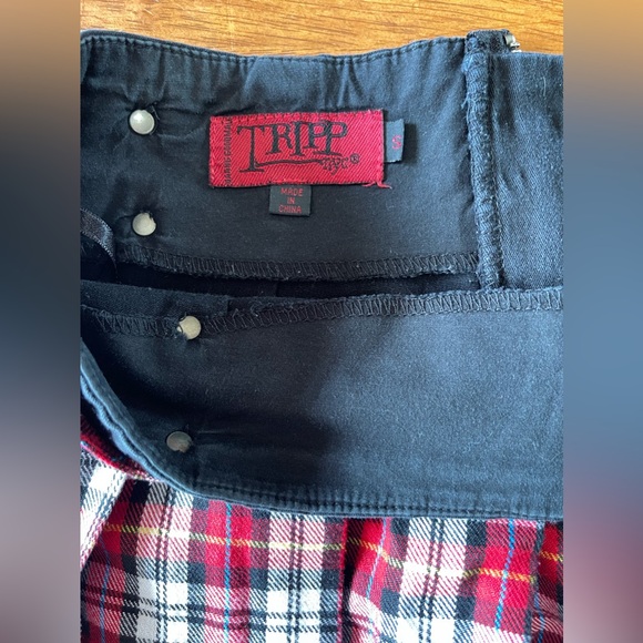 Vintage Tripp NYC Plaid Mini Skirt - Picture 5 of 5